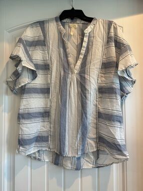 Matilda Jane with Joanna Gaines With The Grain Ruffle Sleeve Top